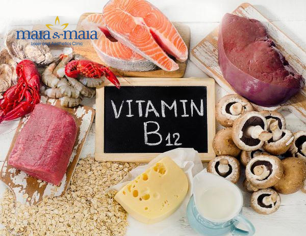Vitamin B12 khắc phục những tổn thương trên da