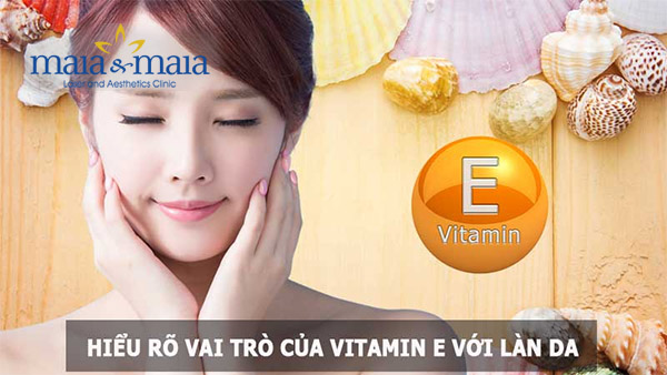 Vitamin E chống lão hóa da