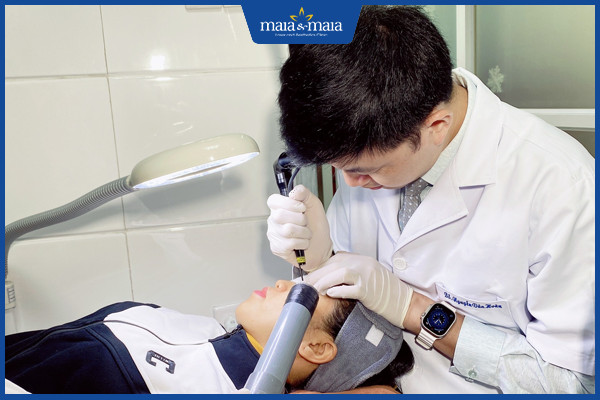 Công nghệ Maitrix Laser được đánh giá cao về hiệu quả trong điều trị viêm da cơ địa