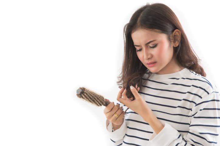 Hình ảnh: Chất lượng cuộc sống giảm bớt chỉ do rụng tóc
