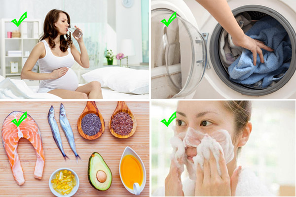 Bị mụn trứng cá khi mang bầu nên làm gì? Bị mụn trứng cá khi mang bầu nên làm gì?