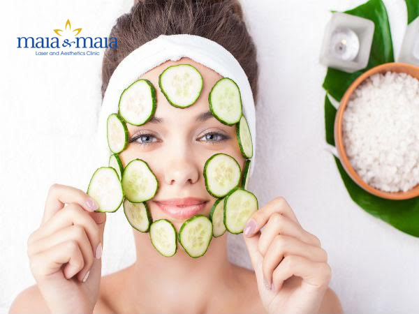 Mặt nạ dưa chuột Mặt nạ dưa chuột