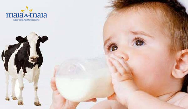 Trẻ em bị nổi mề đay nên kiêng sữa bò Trẻ em bị nổi mề đay nên kiêng sữa bò