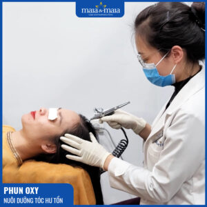 Phun Oxy để tóc chắc khỏe hơn