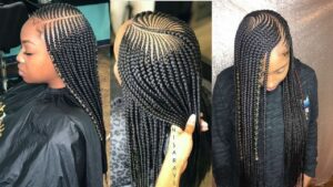Tết tóc kiểu Cornrows